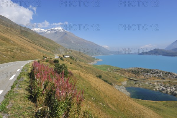 Lac du Mont Cenis in France, Lac du Mont Cenis, Alps in France