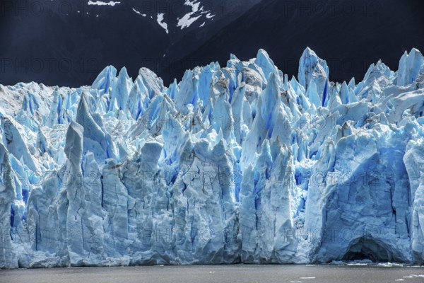 Perito Moreno Glacier, glacier tongue, glacier break, Los Glaciares National Park, Santa Cruz, Patagonia, Argentina, South America