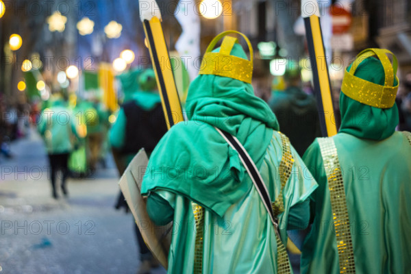 Sa Rua, carnaval de Palma, Palma de Mallorca, Mallorca, Balearic islands, spain
