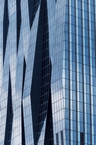 The window front of a modern building for offices Austria