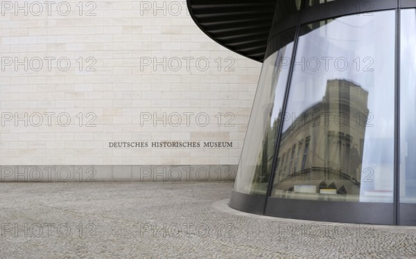 Berlin, German Historical Museum with conical prefabricated staircase