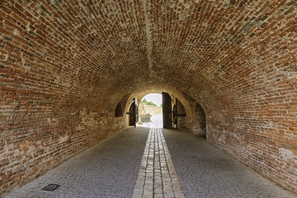 Passageway in the Alba Carolina Citadel, Alba Iulia Alba Iulia, Romania, Europe