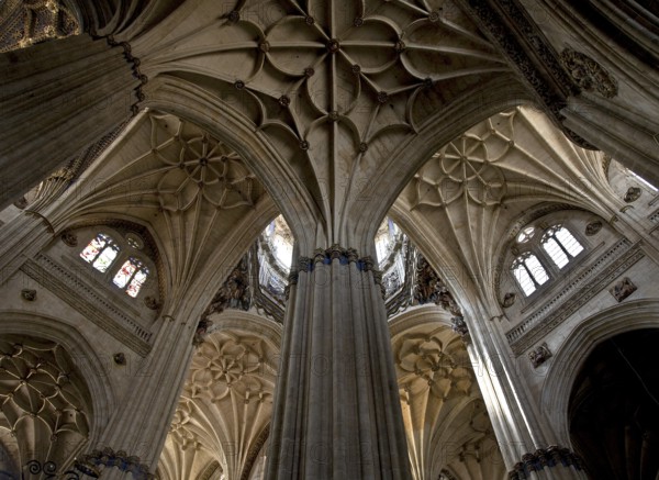 Oblique view into the vaults below the dome, St., Sankt, Saint
