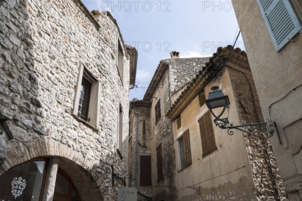Nice glimpse of an ancient medieval village. Saint Paul de Vence, Provence-Alpes-Côte d'Azur. France
