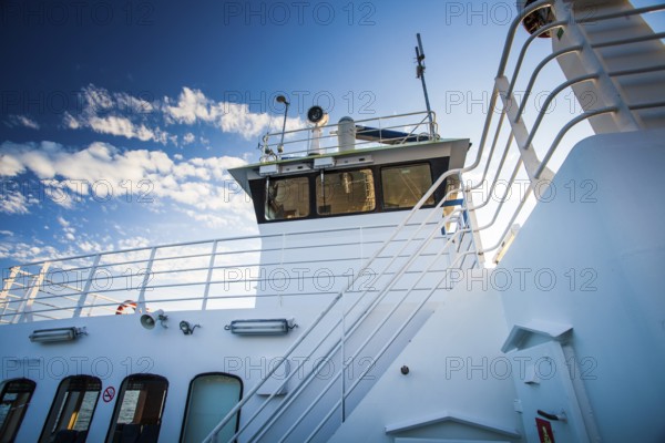 Bridge on a ferry