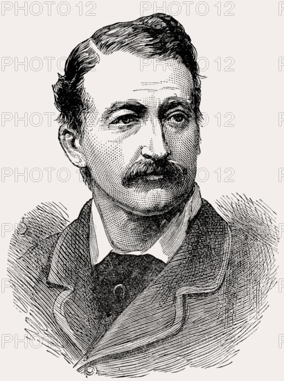 Captain Ronald George Elidor Campbell, 1848-1879, British Officer, Anglo-Zulu War, From British Battles on Land and Sea, by James Grant