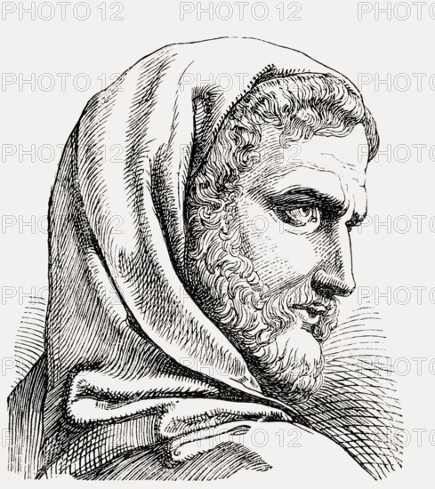 Pliny the Elder, AD 23–79, a Roman author, naturalist and natural philosopher, army commander