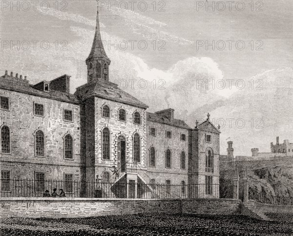 The Orphan Hospital, Views in Edinburgh by J. & H. S. Storer