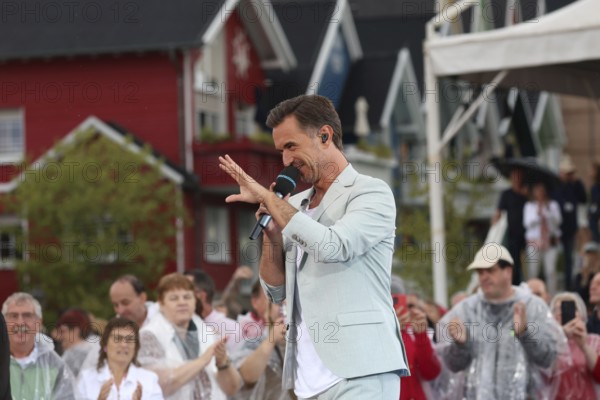 Florian Silbereisen (singer / musician / entertainer) on the ARD TV programme Immer wieder sonntags, Rust, Germany / Germany