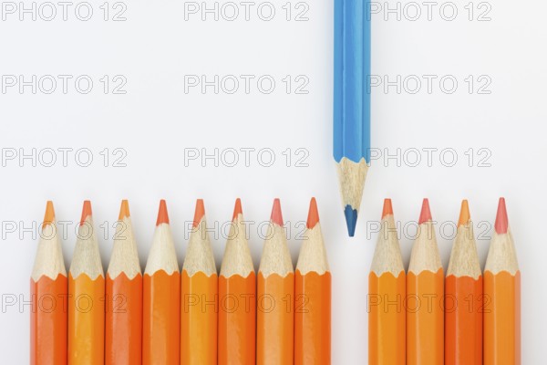 Collection of colorful pencils as a background picture