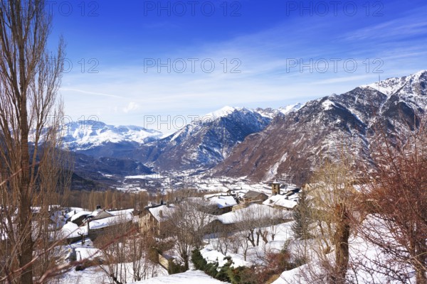 Cerler in Pyrenees of Huesca at Spain