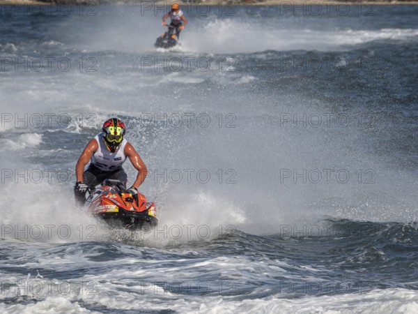 Olbia, Italy - September 16 - 20192 Aquabike world Championship gran prix of Italy