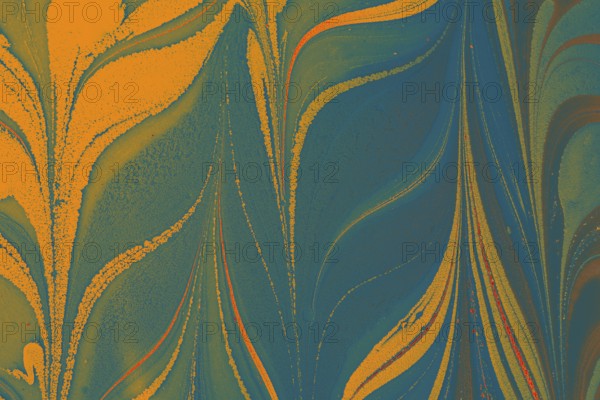 Abstract creative marbling pattern for fabric, design background texture