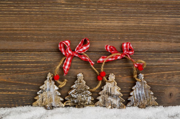 Pretty decoration for Christmas. Symbolic photo for a contemplative and peaceful Christmas. Austria