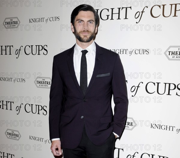 Wes Bentley at the Los Angeles premiere of 'Knight Of Cups' held at the Ace Hotel Theatre in Los Angeles, USA on March 1, 2016., Los Angeles, California, USA, North America