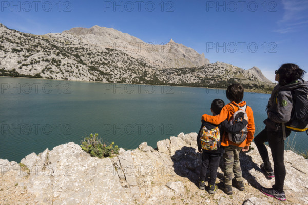 Puig Major, 1445 metros y embalse de Cuber, sierra de Tramuntana, Mallorca, balearic islands, spain