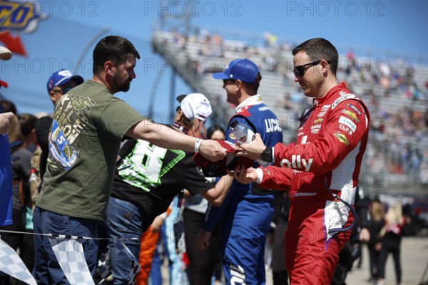NASCAR Cup Series driver, Alex Bowman gets ready for the Cook Out 400 in Martinsville, VA, USA, North America
