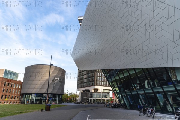 Amsterdam, Netherlands, May 6, 2022: Eye Film Museum designed by Delugan Meissl Associated Architects