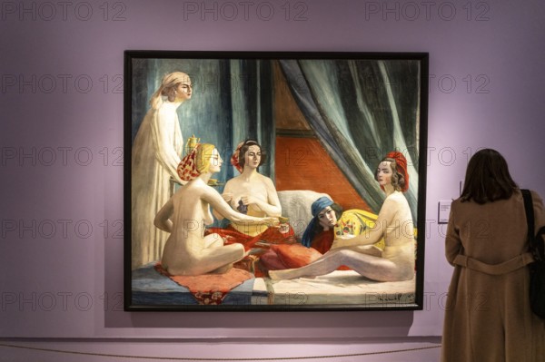 Jacqueline Marval, The Odalisques, 1902-1903, oil on canvas, Grenoble museum