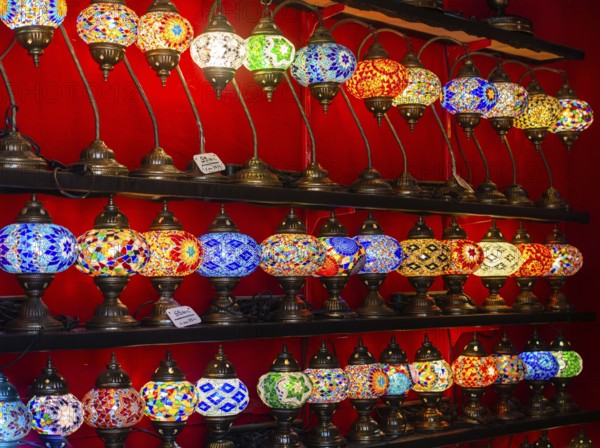 Mosaic colorful Ottoman lamps Lanterns