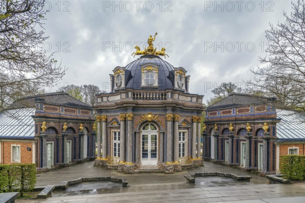 New Palace in Hermitage garden, Bayreuth, Germany, Europe