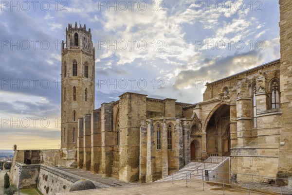 Cathedral of St. Mary of La Seu Vella is the former cathedral church of the Roman Catholic Diocese of Lleida, in Lleida, Catalonia, Spain, Europe