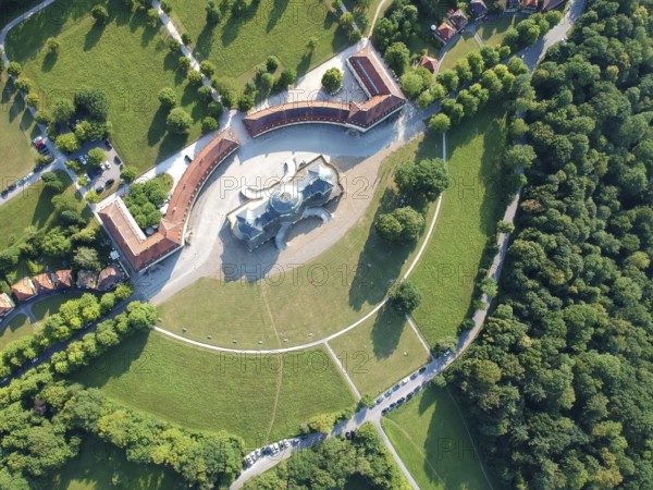 An image of the famous castle Solitude at Stuttgart Germany