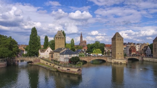 Strasbourg in Alsace, France, skyline Strasbourg in Alsace, France, Europe