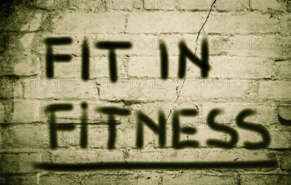 Fit In Fitness Concept