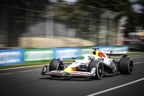 MELBOURNE, AUSTRALIA - MARCH 15: Isack Hadjar of France drives the Visa Cash App Racing Bulls F1 Team VCARB 02 during third practice in the 2025 Australian Grand Prix at Albert Park in Melbourne, Australia, Oceania