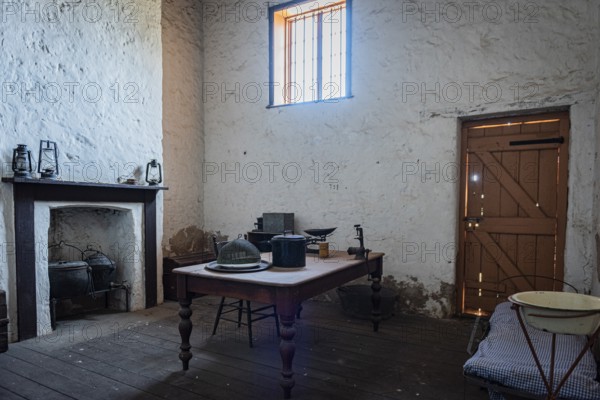 Former utility room of a residential building, Greenough Museum Village, Western Australia, Australia, Oceania