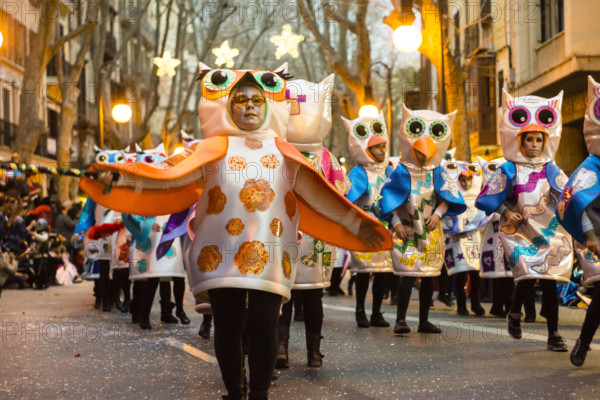 Sa Rua, carnaval de Palma, Palma de Mallorca, Mallorca, Balearic islands, spain