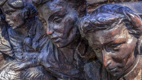 Close-up of Part of the Battle of Britain War Memorial