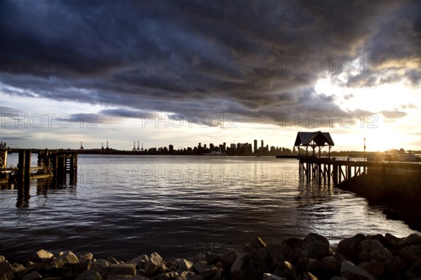Vancouver Skyline Canada dwntown west end City