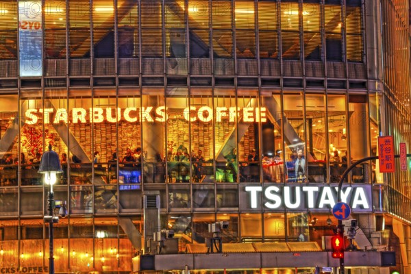Shibuya Station landscape. Shooting Location: Tokyo metropolitan area