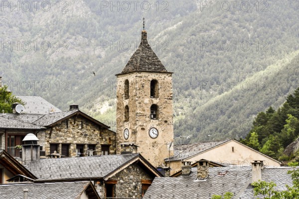 Church in mountains,, CONTINENT_