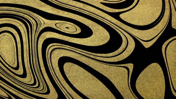Black and gold texture for background, trendy style