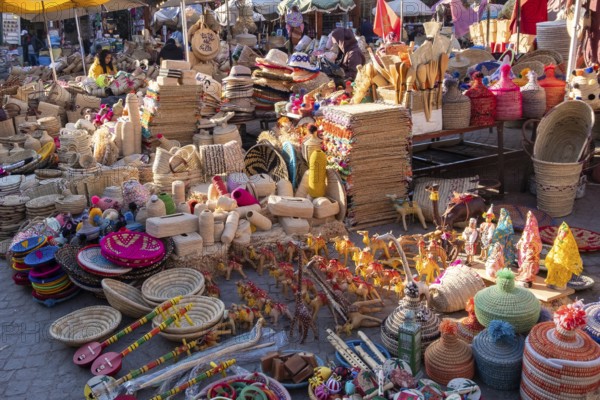 Morocco. High quality pho. Typical market in Morocco. Perfumes, spices and local crafts.to