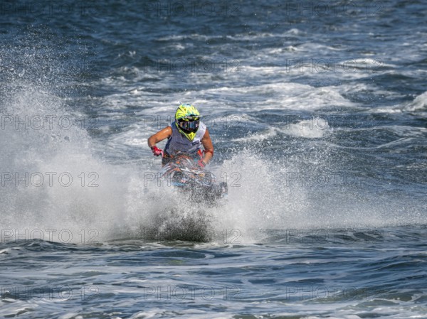 Olbia, Italy - September 16 - 20192 Aquabike world Championship gran prix of Italy