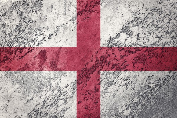 Grunge England flag. Welsh