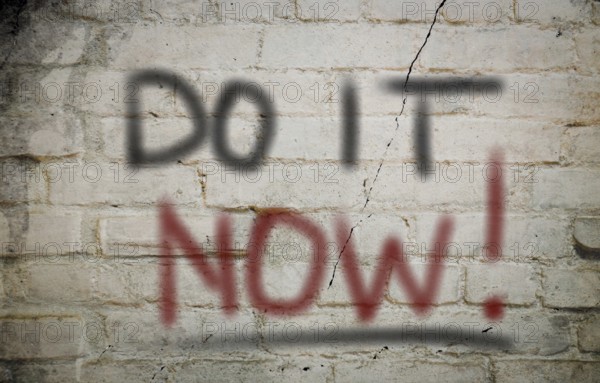 Do It Now Concept
