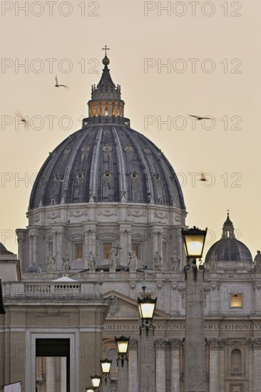 Cathedral, St Peter's, St Peter's Basilica, Vatican, Rome, Lazio, Italy