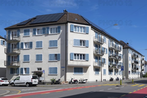 Residential neighbourhood Apartment blocks