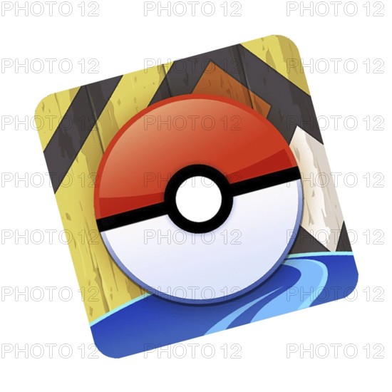 Nach links gedreht, Logo Pokemon GO, Logo