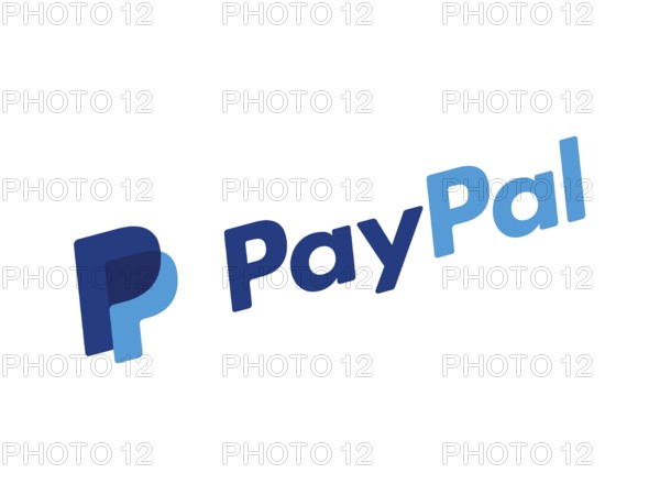Nach links gedreht, Logo PayPal, Logo