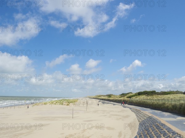 Close to the city of Oostende, Belgium, travellers find a wild coast with beautiful beaches and sand dunes