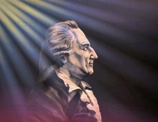 Giacomo Girolamo Casanova, 1725 – 1798, Italian adventurer and author, digitally edited