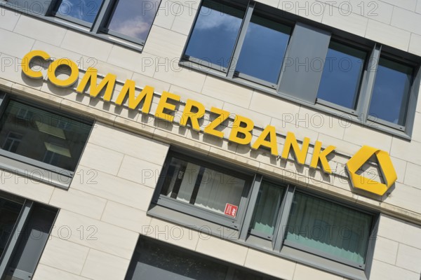 Branch of Commerzbank, Roßmarkt, Frankfurt, Hesse, Germany