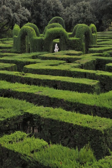 Parc del Laberint, Barcelona, Catalonia, Spain