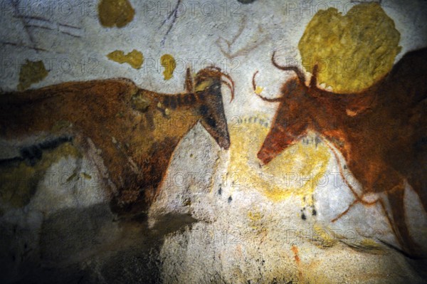 Lascaux is the setting of a complex of caves in southwestern France famous for its Paleolithic cave paintings.<br/><br/> The original caves are located near the village of Montignac, in the department of Dordogne. They contain some of the best-known Upper Paleolithic art. These paintings are estimated to be 17, 300 years old. They primarily consist of images of large animals, most of which are known from fossil evidence to have lived in the area at the time.<br/><br/> In 1979, Lascaux was added to the UNESCO World Heritage Sites list along with other prehistoric sites in the Vézère valley